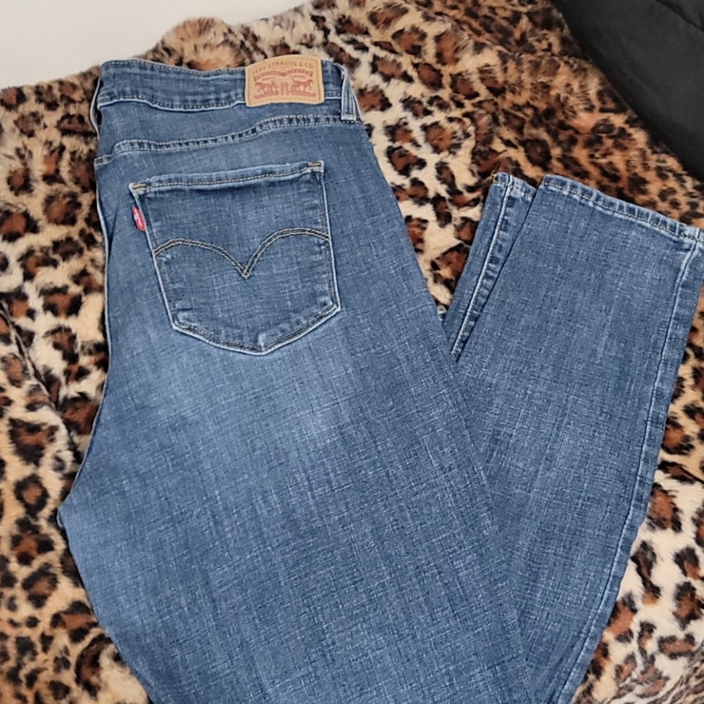 Levi's 721 high rise skinny jeans size 34 long